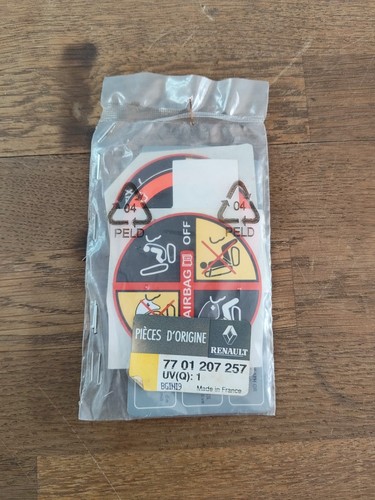 Kit adesivi airbag renault - kit,