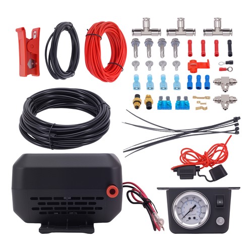Air sping bag - compressor, gauge