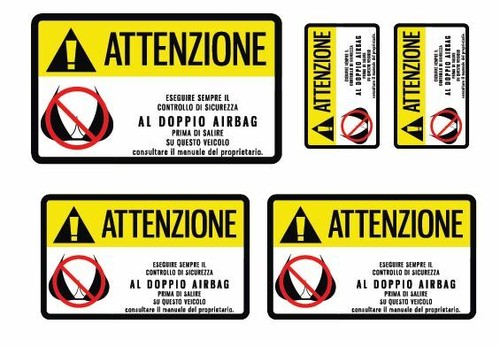 Kit adesivi stickers - 5,